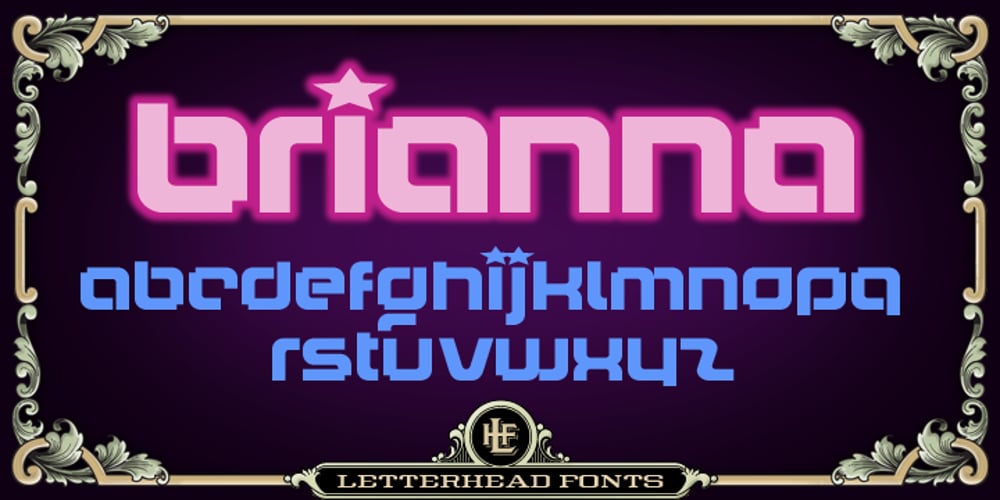 LHF Brianna font