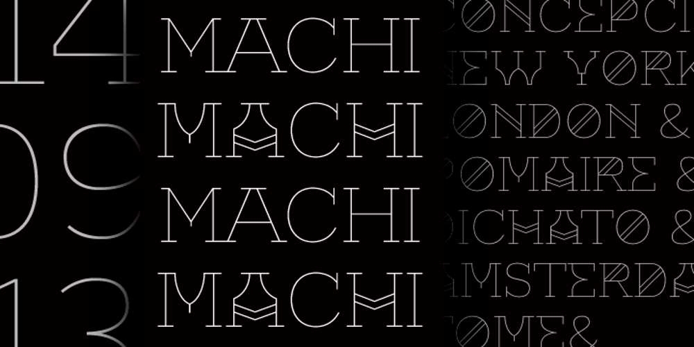 Machi font