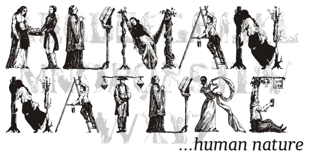 Human Nature font