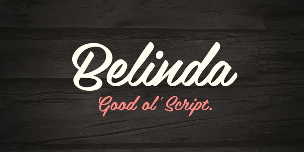 Belinda font