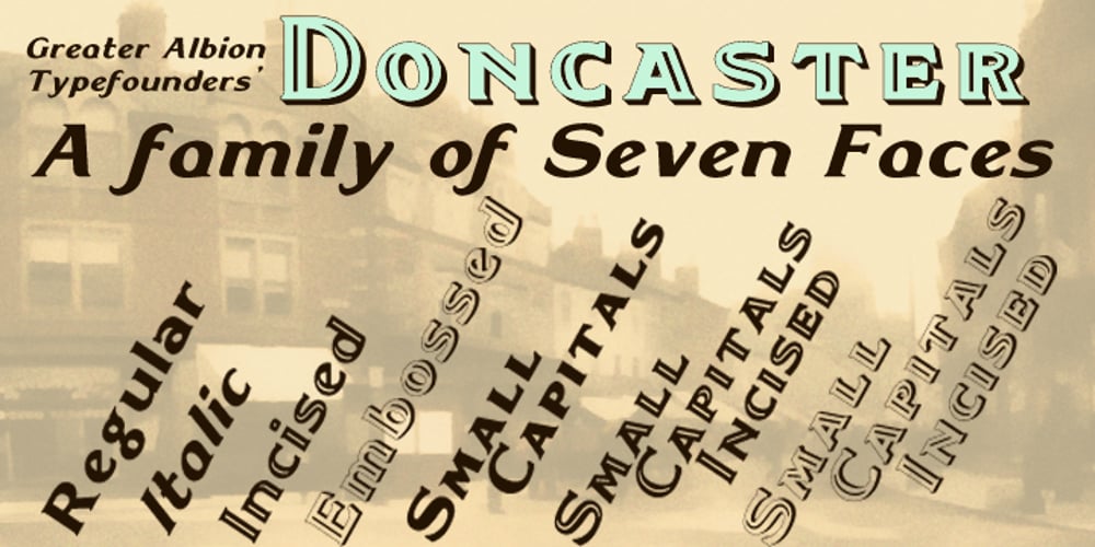 Doncaster font