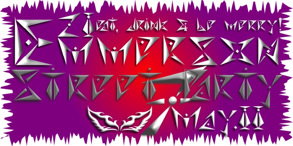 21 Emmerson font