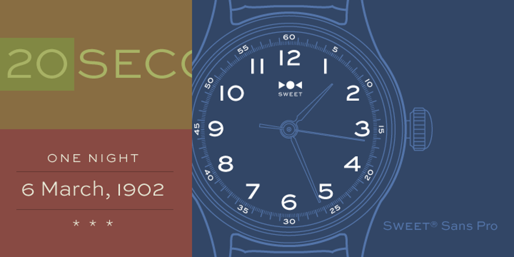 Sweet Sans Pro font