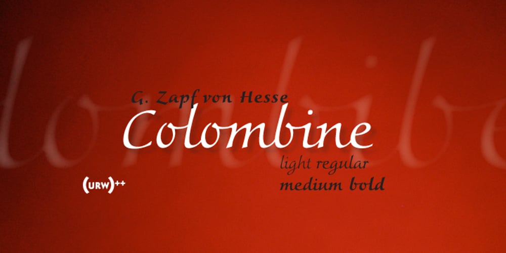 Colombine Pro font