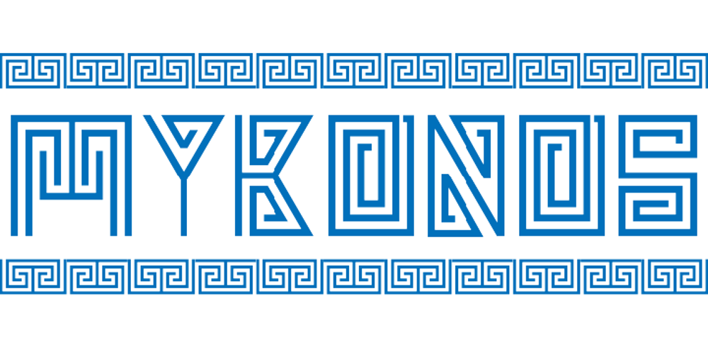 Mykonos font