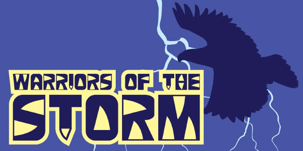 Blue Thunderbird font