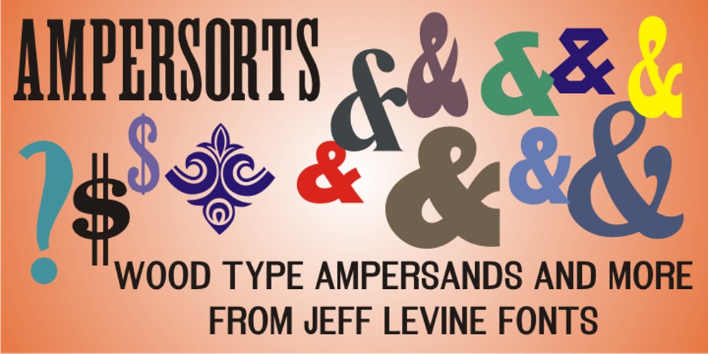 Ampersorts JNL font