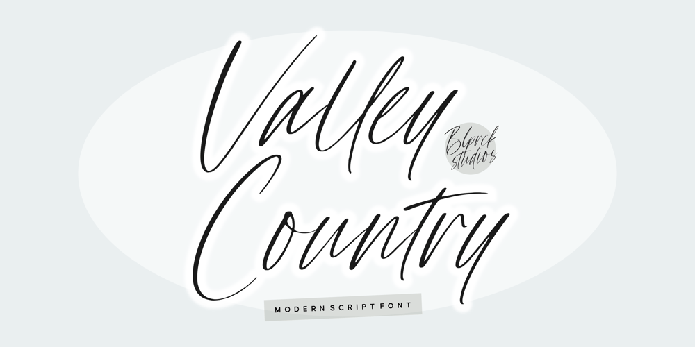 Valley Country font