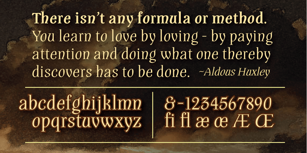 Interum font