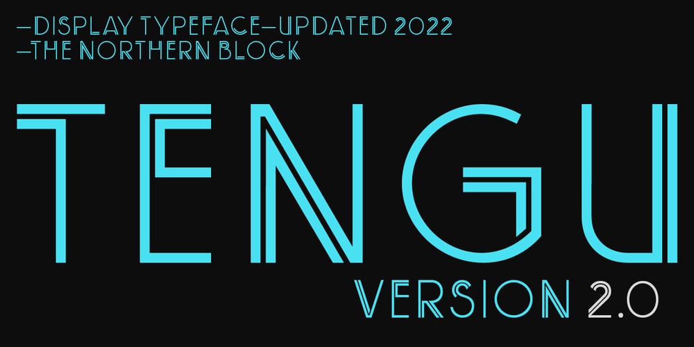 Tengu font