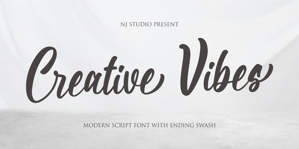 Creative Vibes font
