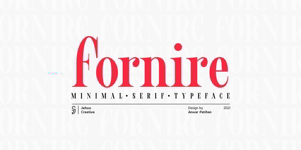 Fornire font