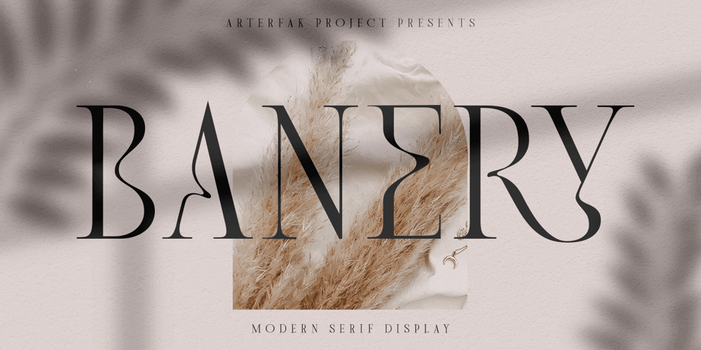 Banery font