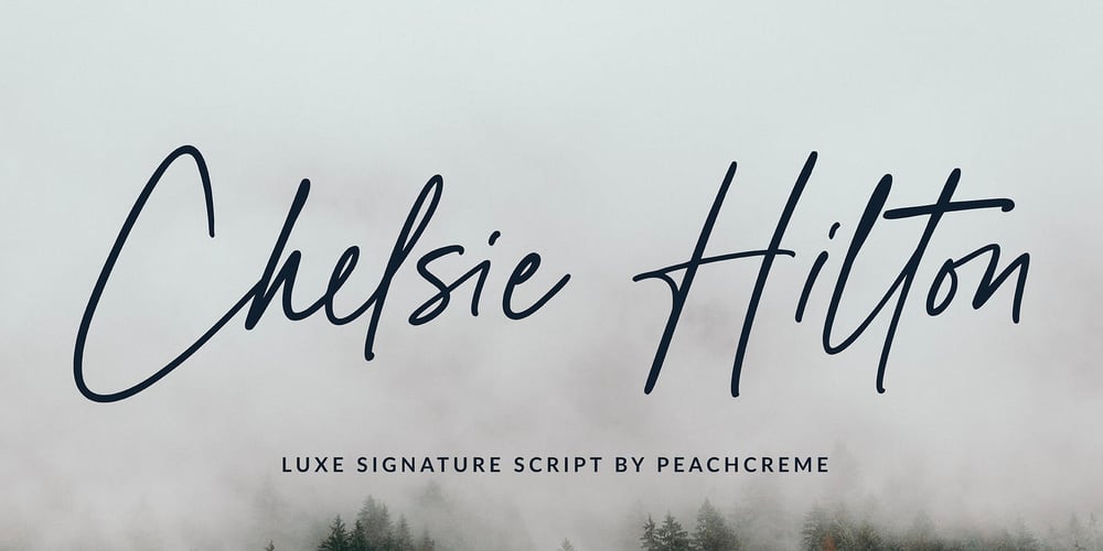 Chelsie Hilton font