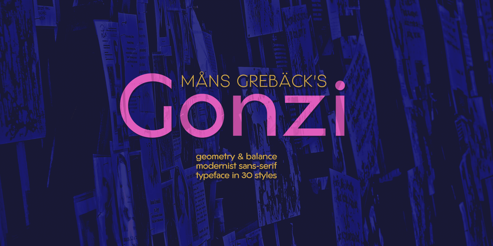 Gonzi font