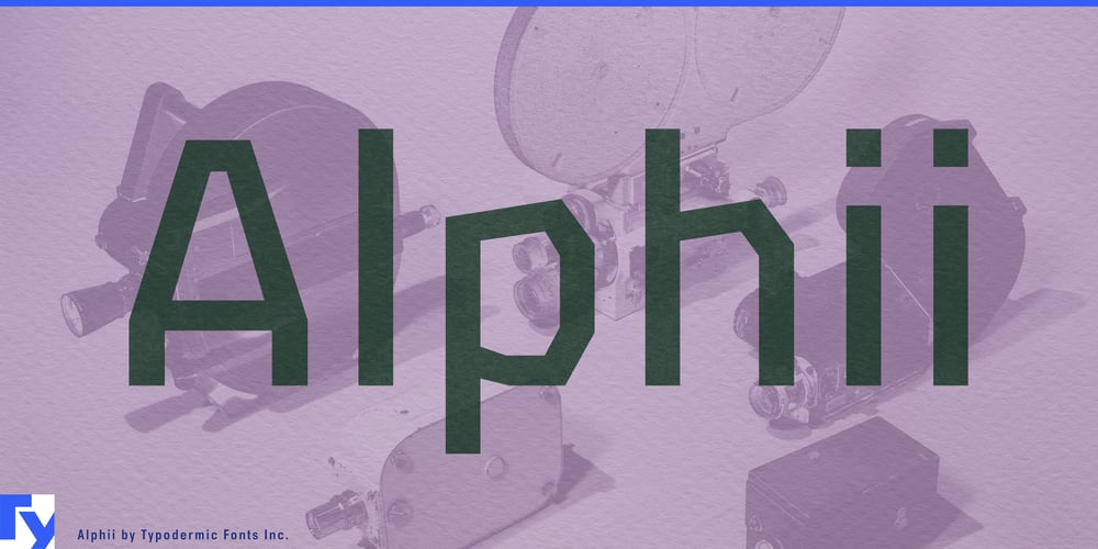 Alphii font