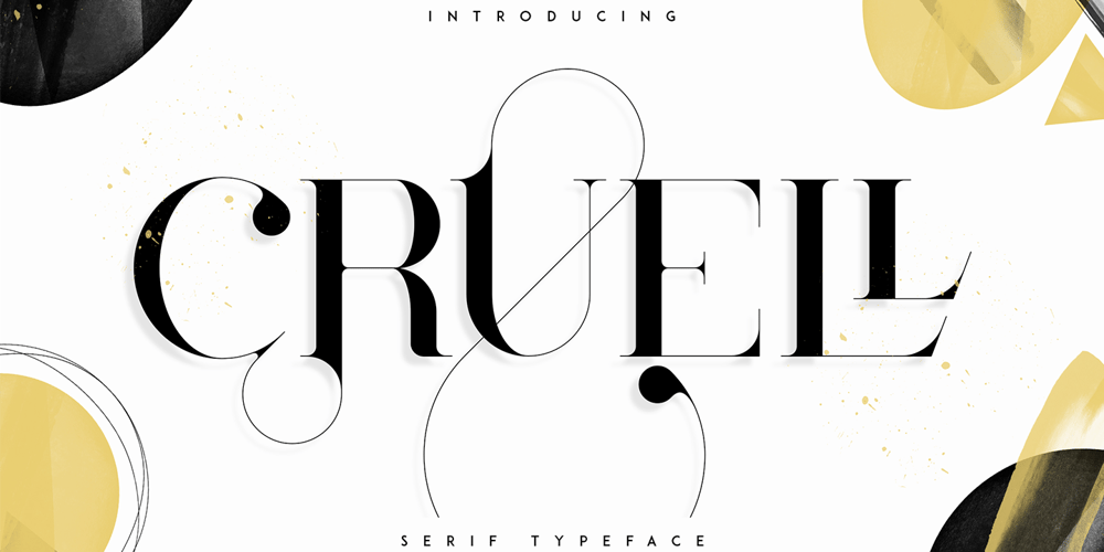 Cruell font
