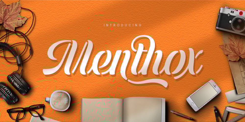 Menthox font