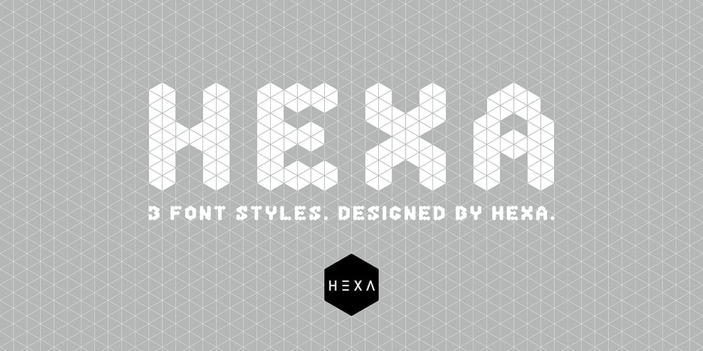 Hexa font