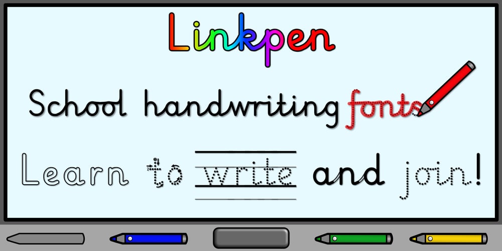 Linkpen Primary font
