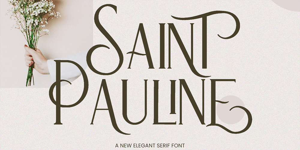 Saint Pauline font