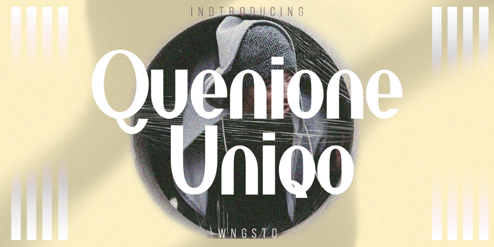 Quenione Unico font