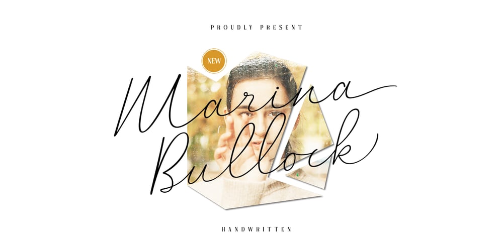 Marina Bullock font