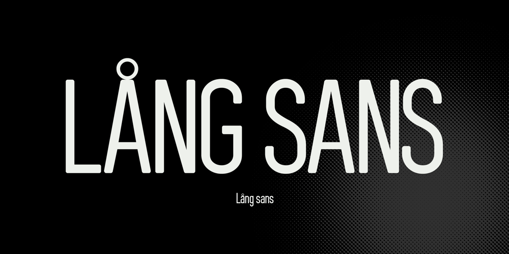 Sf Lang font