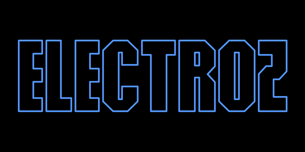 Electroz font