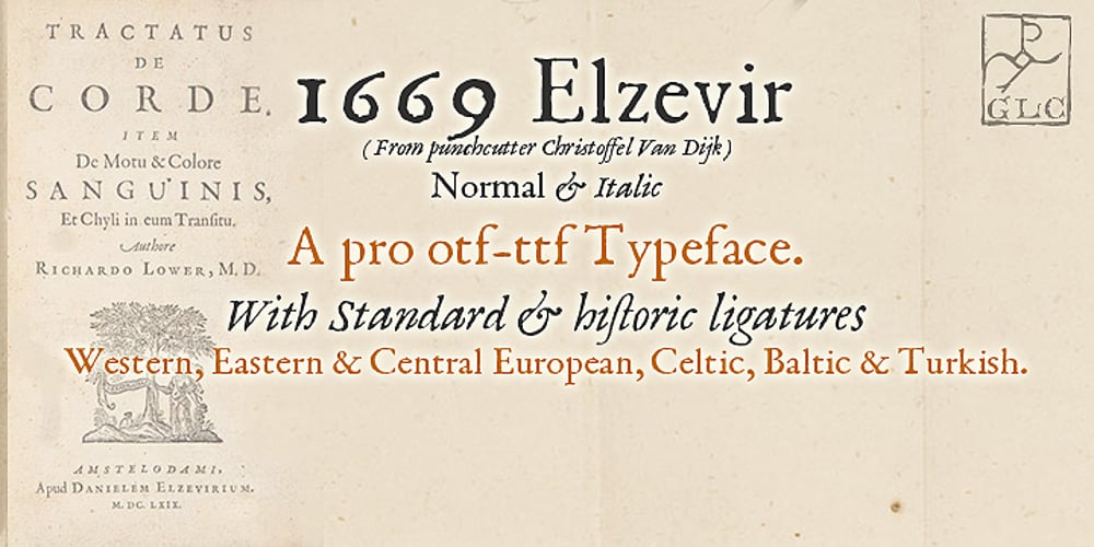 1669 Elzevir font