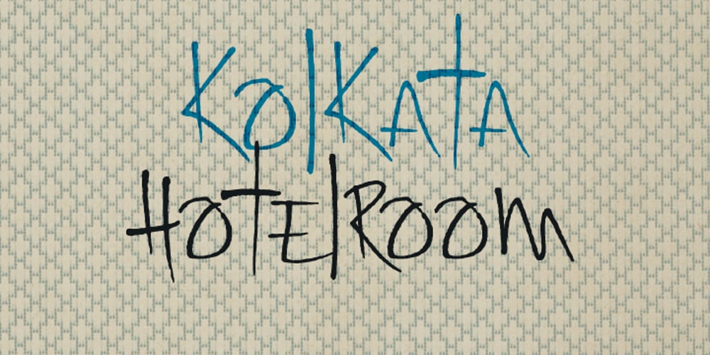 Kolkata Hotelroom font