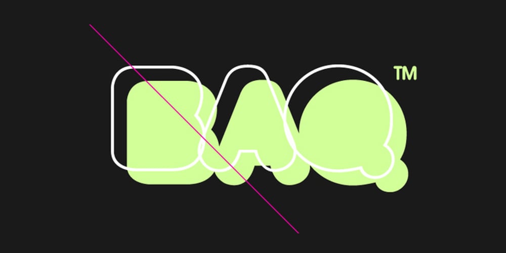 BAQ Rounded font