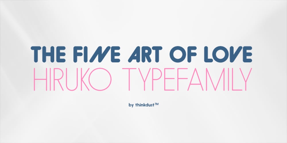 Hiruko font