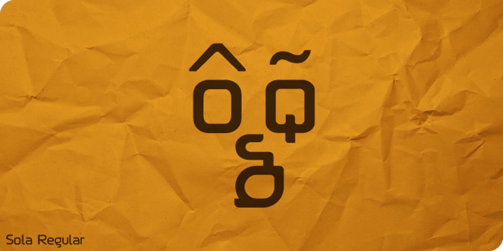 Sola font