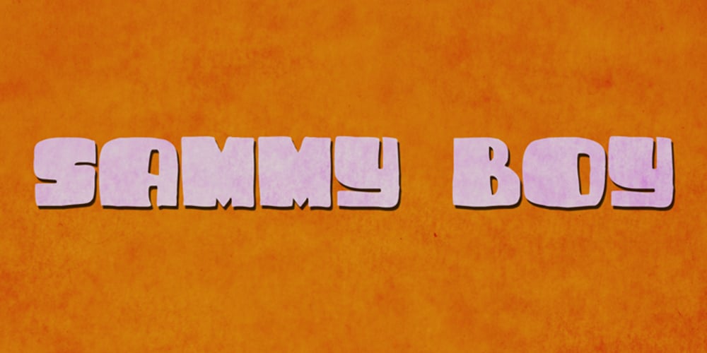 Sammy Boy font