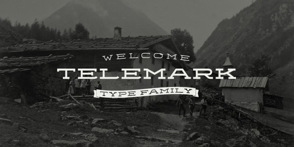 Telemark font