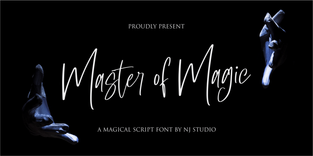 Master of Magic font