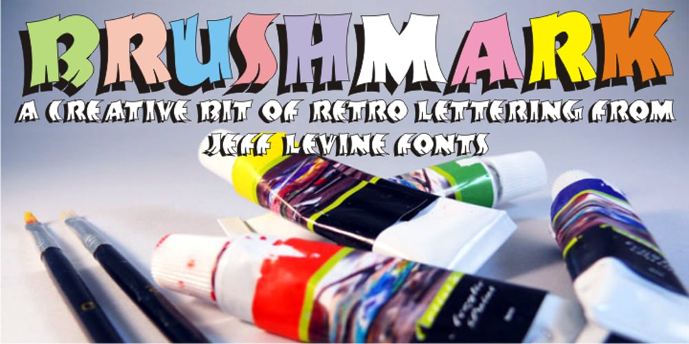 Brushmark JNL font