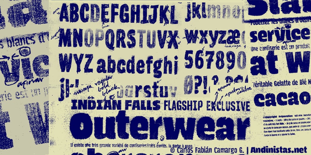 Navaja font