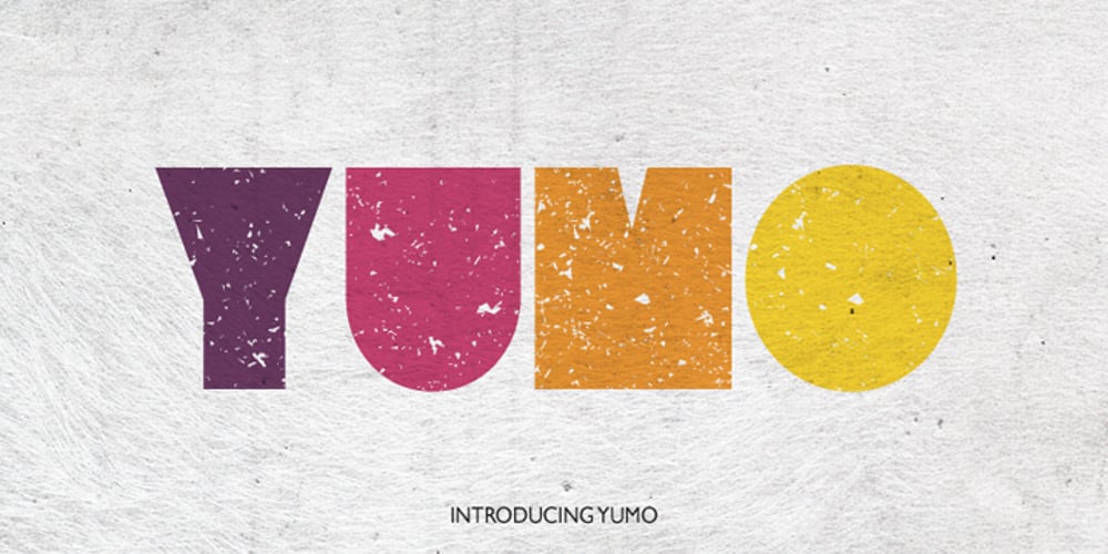 Yumo font