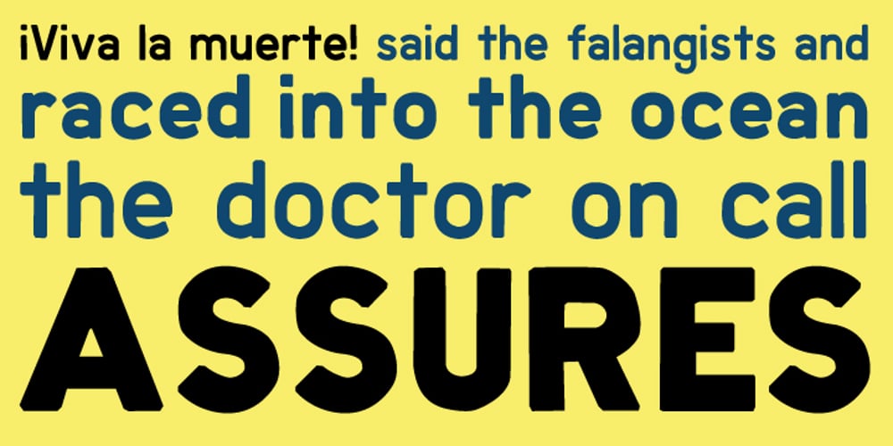 Marquee font
