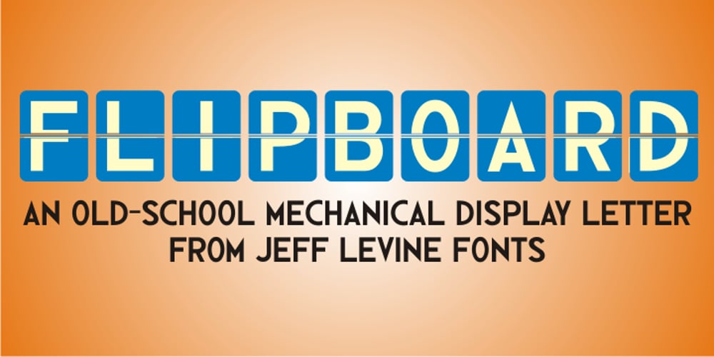Flipboard JNL font