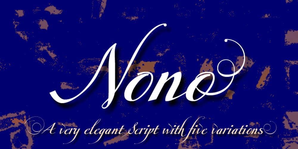 Nono font