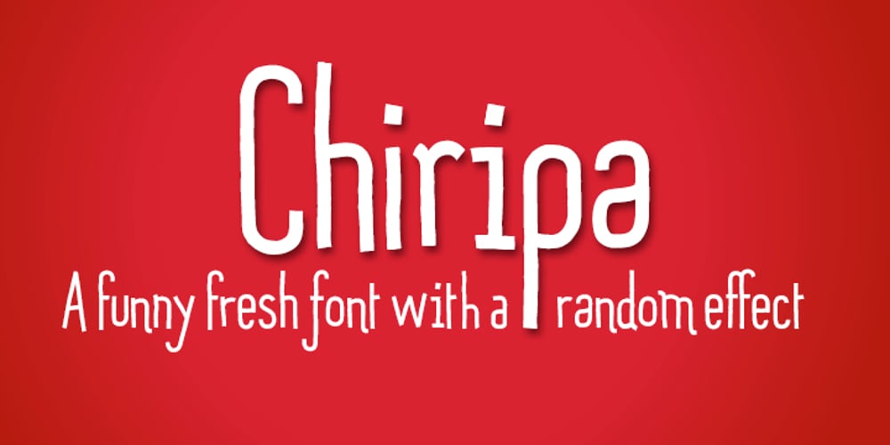 Chiripa font