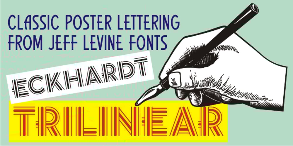 Eckhardt Trilinear JNL font