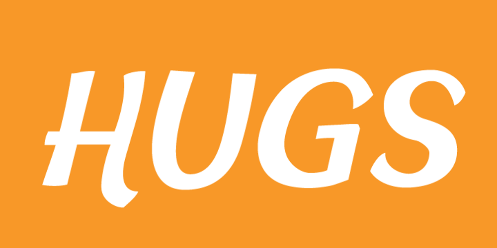 HUGS font
