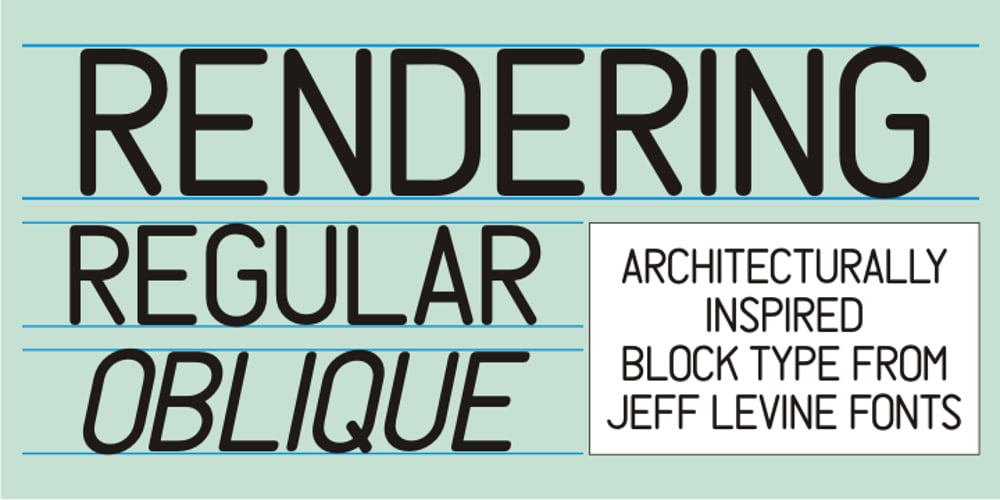 Rendering JNL font