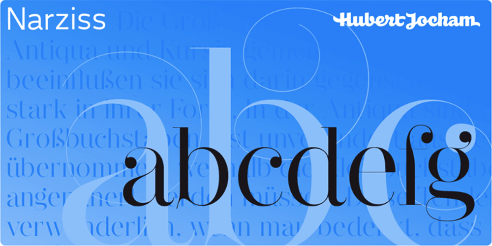 Narziss font