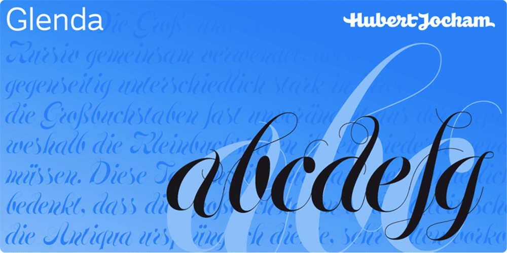 Glenda font
