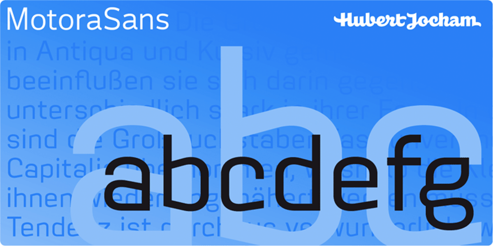 Motora Sans font